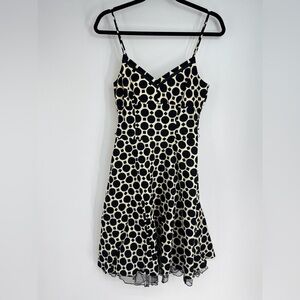 City Triangles Y2K Babydoll Flare Polka Dot Feminine Mini Dress